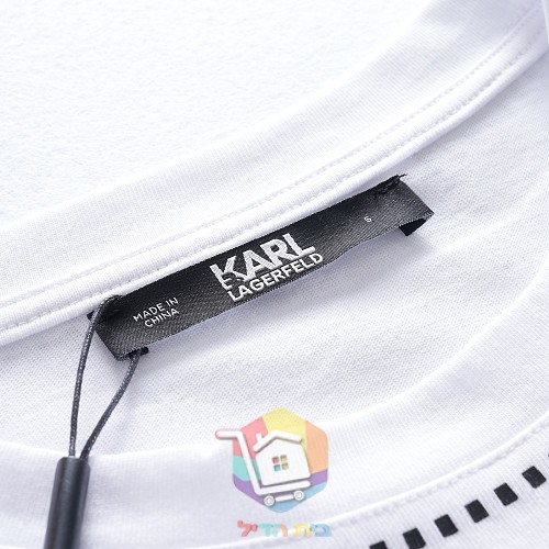 חולצת טי Karl Lagerfeld עם הדפס קריקטורה 7