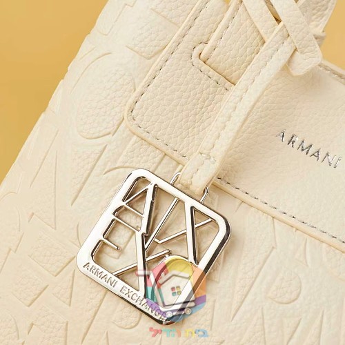 תיק טוט Armani Exchange עם לוגו מוטבע 6