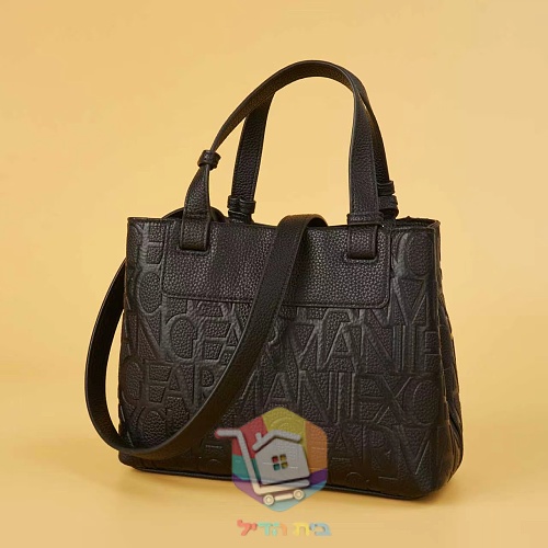 תיק טוט Armani Exchange עם לוגו מוטבע 11
