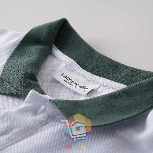 חולצת פולו LACOSTE עם צווארון מנוגד 6