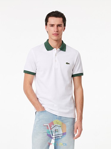 חולצת פולו LACOSTE עם צווארון מנוגד 12