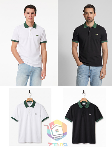 חולצת פולו LACOSTE עם צווארון מנוגד 13