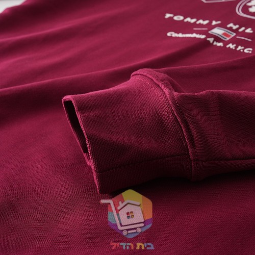 סווטשירט Tommy Hilfiger עם סמל רקום 3
