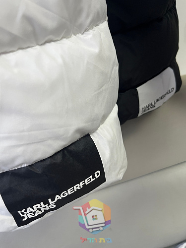 מעיל מרופד Karl Lagerfeld Jeans עם קפוצון 6