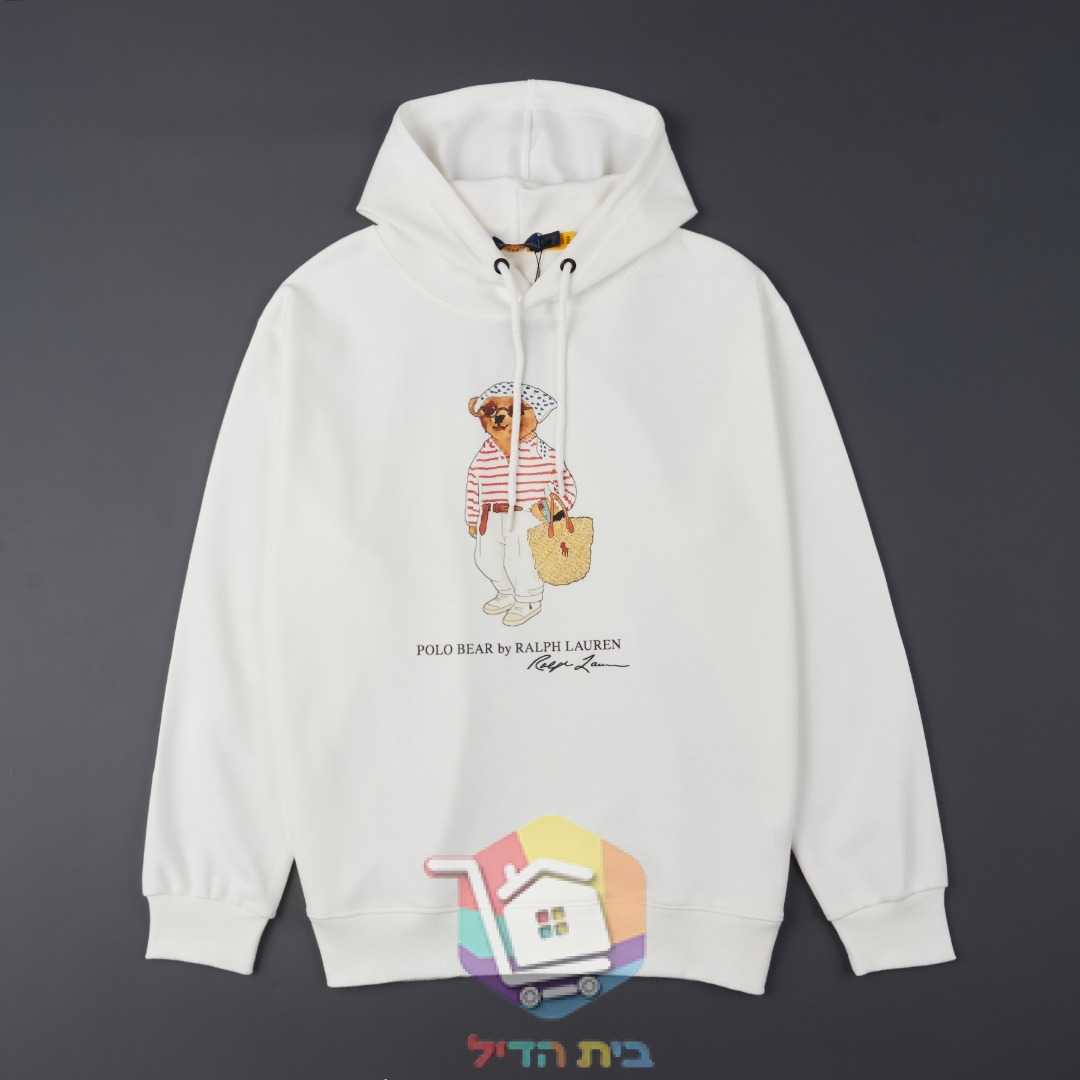 קפוצון Polo Ralph Lauren עם דוב מודפס
