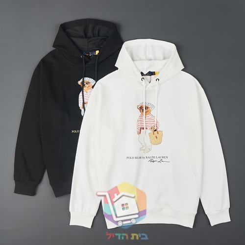 קפוצון Polo Ralph Lauren עם דוב מודפס 13