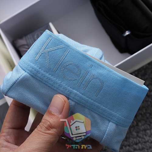 תחתוני בוקסר Calvin Klein בגוון תכלת 8