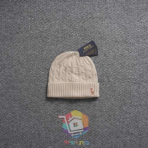 כובע גרב Polo Ralph Lauren בסריגת צמות 7