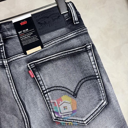 ג'ינס Levi's 511 Slim בשטיפה אפורה 5