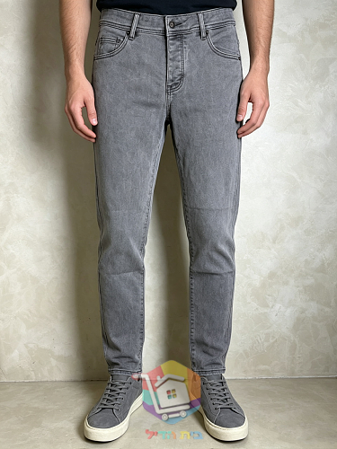 ג'ינס Levi's 511 Slim בגוון אפור 6
