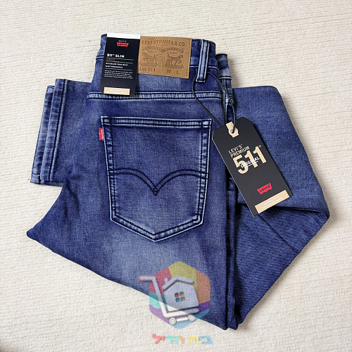 ג'ינס Levi's 511 Slim בכחול שטוף 6