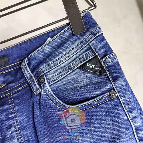 Jean Replay bleu délavé pierre 6