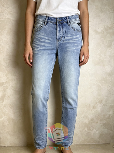 Jean Replay coupe slim à braguette boutonnée 3