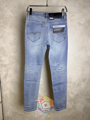 Jean Replay coupe slim à braguette boutonnée 5