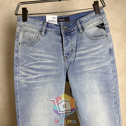 Jean Replay coupe slim à braguette boutonnée 6