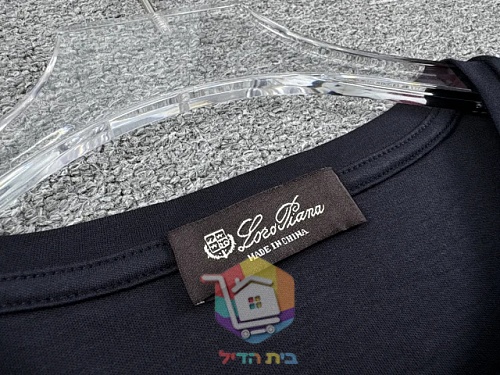 חולצת Loro Piana מכותנת Sea Island מבריקה 35