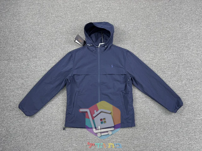 מעיל רוח Polo Ralph Lauren עם קפוצון