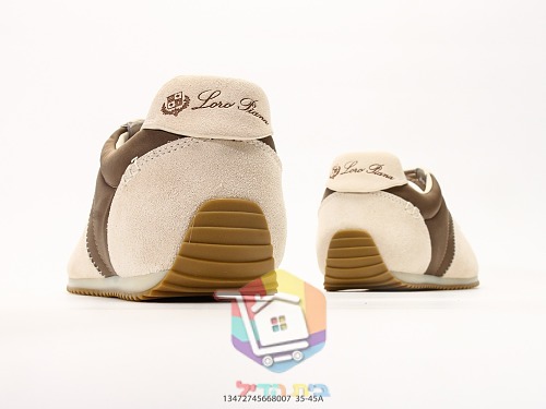 נעלי סניקרס רטרו מזמש ללא לוגו עם סוליית גומי 5