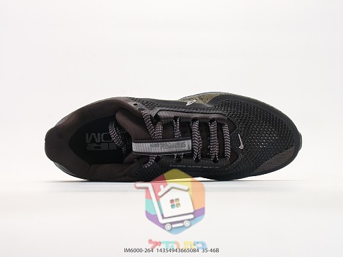 נעלי ריצה Nike שחורות עם סוושוש לבן 7