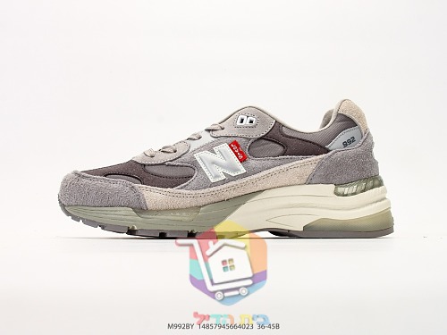 נעלי New Balance 992 מזמש אפור 12
