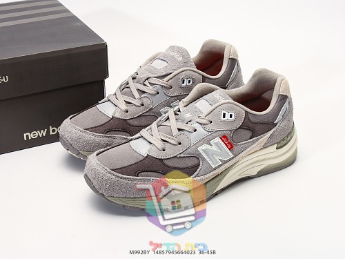 נעלי New Balance 992 מזמש אפור 13