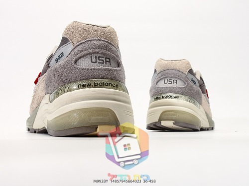 נעלי New Balance 992 מזמש אפור 16
