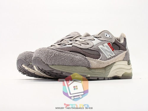 נעלי New Balance 992 מזמש אפור 17