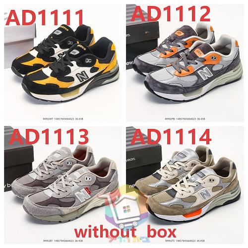 נעלי New Balance 992 מזמש אפור 42