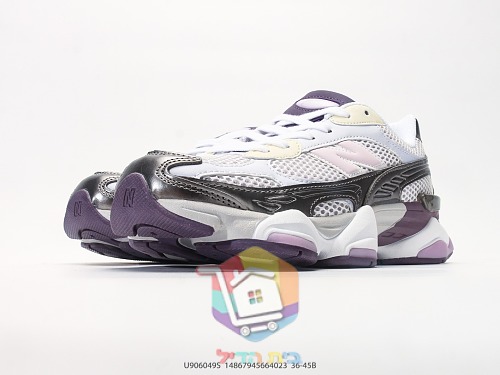 נעלי New Balance 9060 כסף, סגול 5