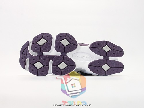 נעלי New Balance 9060 כסף, סגול 6