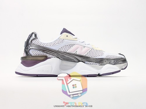 נעלי New Balance 9060 כסף, סגול 8