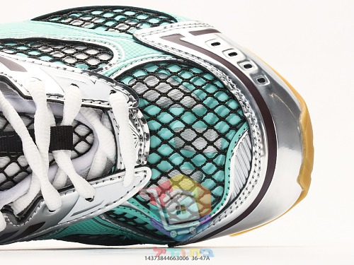נעלי Bottega Veneta רטרו טורקיז, כסף 2