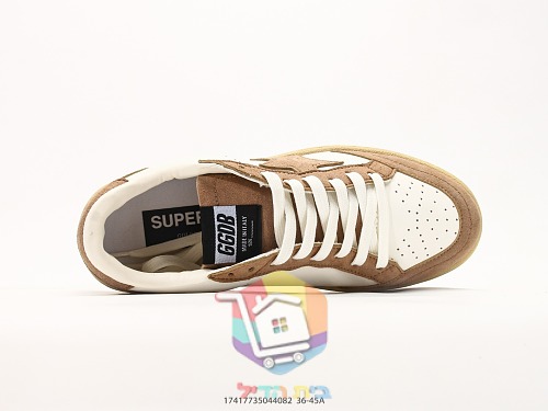 נעלי Golden Goose Ball Star זמש חום 8