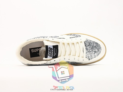נעלי Golden Goose Ball Star עם כוכב נצנצים 8