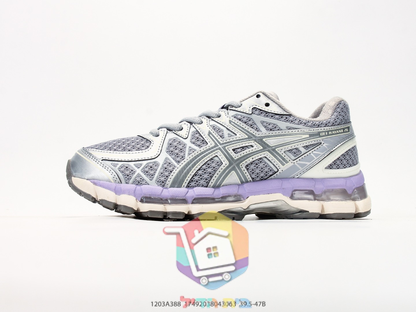 נעלי ריצה ASICS GEL כסף וסגול