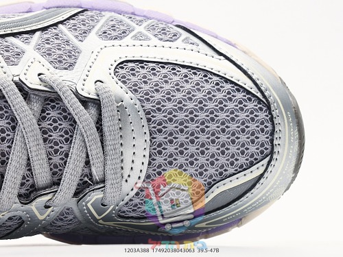 נעלי ריצה ASICS GEL כסף וסגול 3
