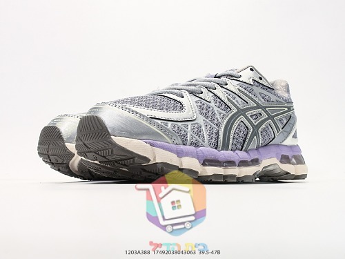 נעלי ריצה ASICS GEL כסף וסגול 6