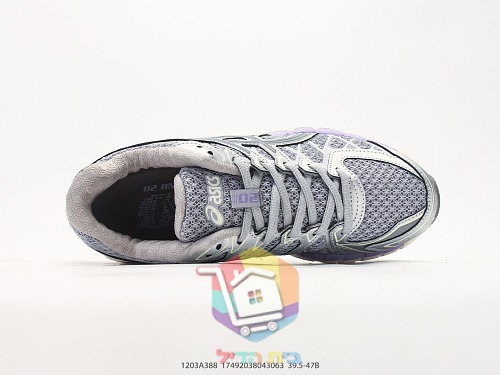 נעלי ריצה ASICS GEL כסף וסגול 8