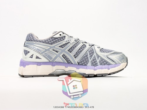 נעלי ריצה ASICS GEL כסף וסגול 9
