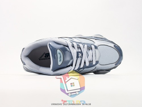 נעלי סניקרס New Balance 9060 עם סוליית גלים מפוסלת 16