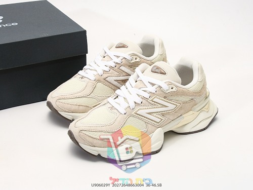 נעלי סניקרס New Balance 9060 עם סוליית גלים מפוסלת 19