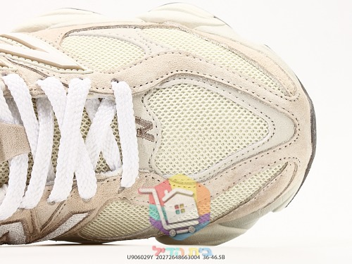 נעלי סניקרס New Balance 9060 עם סוליית גלים מפוסלת 20