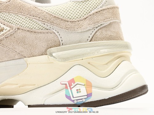 נעלי סניקרס New Balance 9060 עם סוליית גלים מפוסלת 21