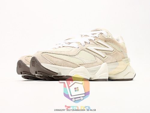 נעלי סניקרס New Balance 9060 עם סוליית גלים מפוסלת 23