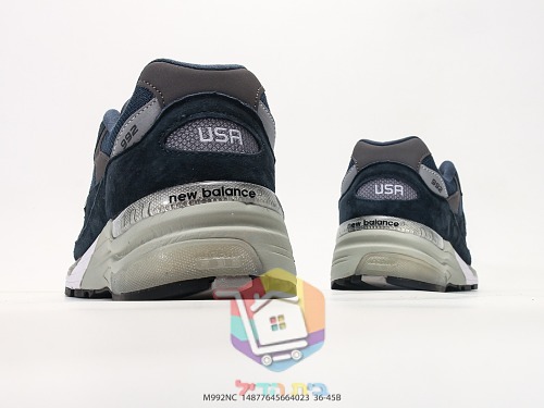 נעלי ריצה New Balance 992 רטרו בזמש ורשת 4
