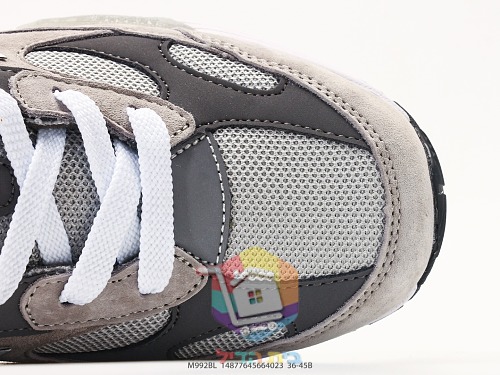 נעלי ריצה New Balance 992 רטרו בזמש ורשת 47