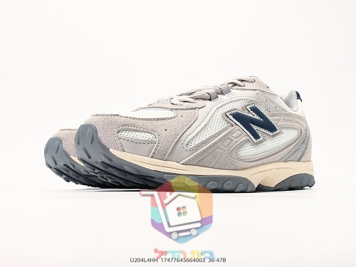 נעלי ריצה New Balance 204L רטרו עם לוגו N כחול 6