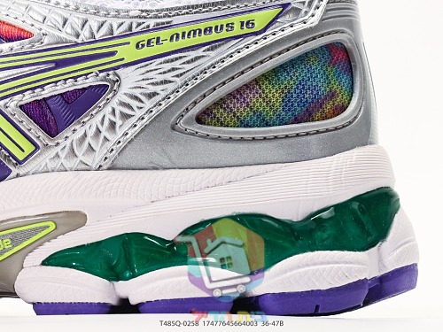 נעלי ריצה ASICS GEL-Nimbus 16 בהדפס צבעוני 3