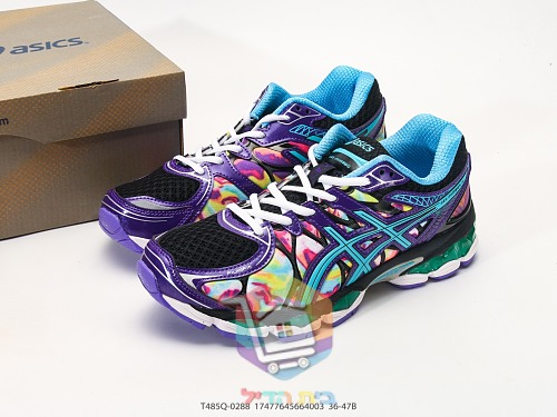נעלי ריצה ASICS GEL-Nimbus 16 בהדפס צבעוני 10