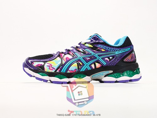 נעלי ריצה ASICS GEL-Nimbus 16 בהדפס צבעוני 18